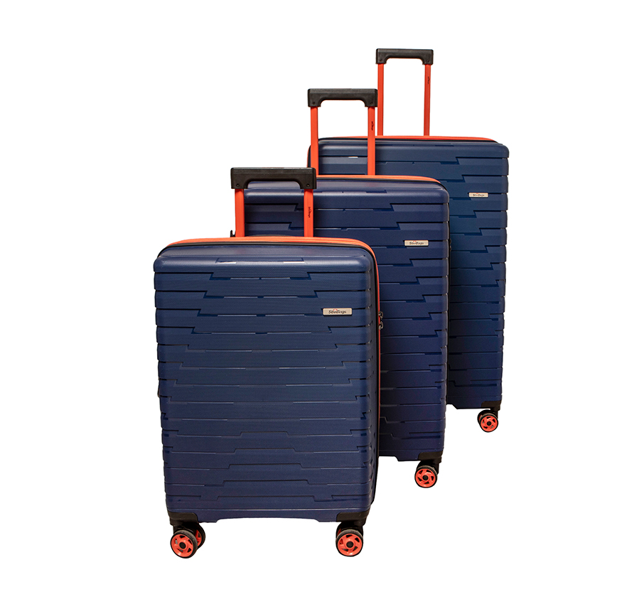 Carbonlight_SE Set_de_3_Cabina_+_Mediana_+_Grande Azul Marino