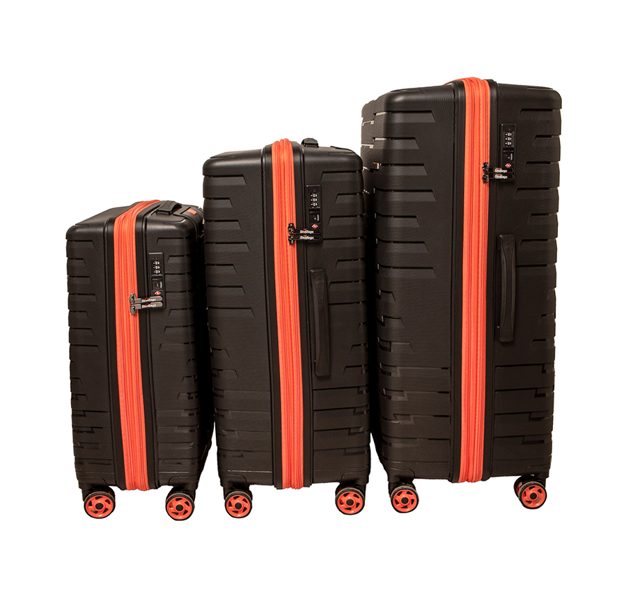 Carbonlight_SE Set_de_3_Cabina_+_Mediana_+_Grande Negro