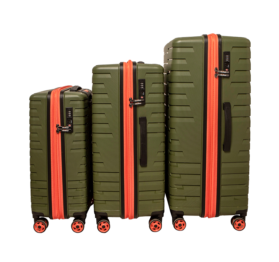 Carbonlight_SE Set_de_3_Cabina_+_Mediana_+_Grande Verde Militar