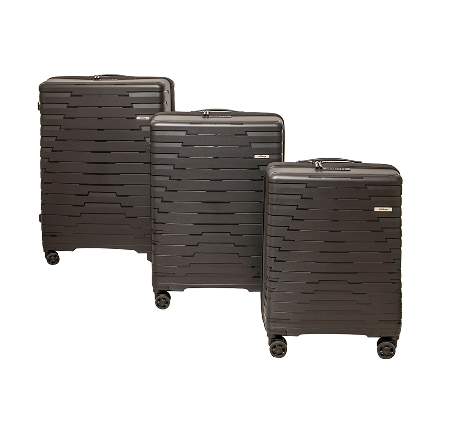 Carbonlight Set_de_3_Cabina_+_Mediana_+_Grande Negro