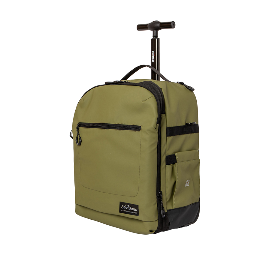 Underseat Wheels Green